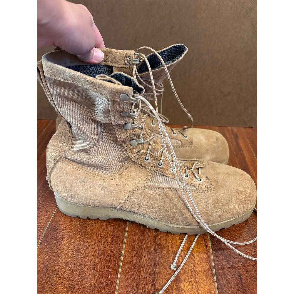 Belleville 790G Boots Mens Size 12.5 W Tan Gore-Tex Vibram Military USA